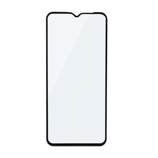 Skärmskydd Samsung Galaxy A02s - 3D Härdat Glas Svart (miljö)
