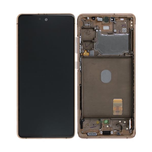 Samsung Galaxy S20 FE Skärm med LCD Display Original - Orange