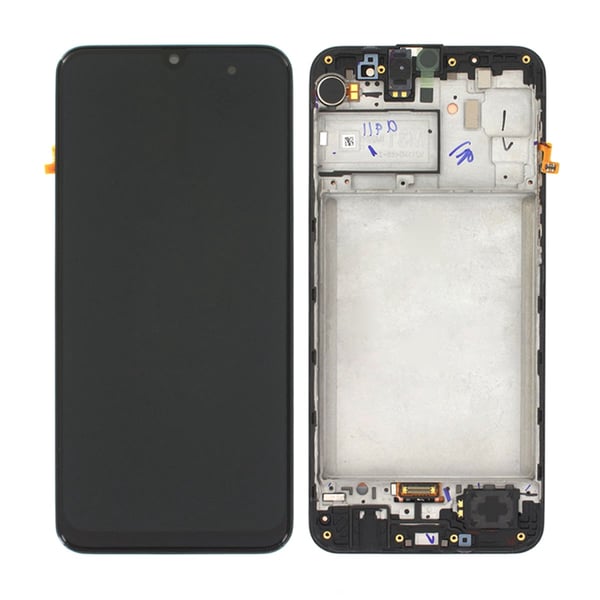 Samsung Galaxy M31 Skärm med LCD Display - Svart