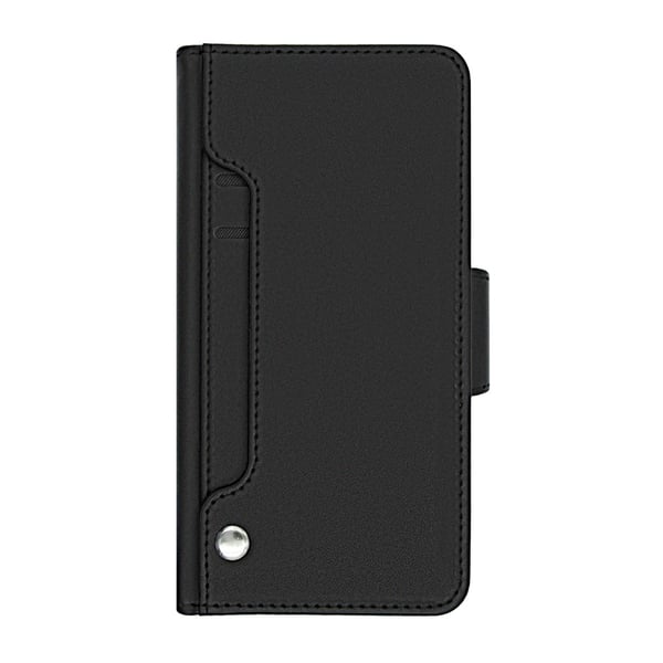 iPhone 12 Mini Plånboksfodral Extra Kortfack Rvelon - Svart iPhone 12 Mini Plånboksfodral Extra Kortfack Rvelon - Svart