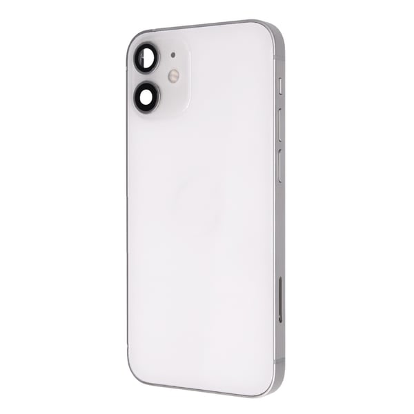 iPhone 12 Mini Baksida med Komplett Ram - Vit