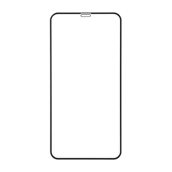 Skärmskydd iPhone 11 Pro Max/XS Max - 3D Härdat Glas Svart (miljö)