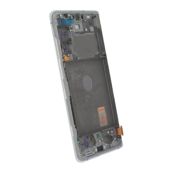 Samsung Galaxy S20 FE 5G Skärm med LCD Display Original - Vit