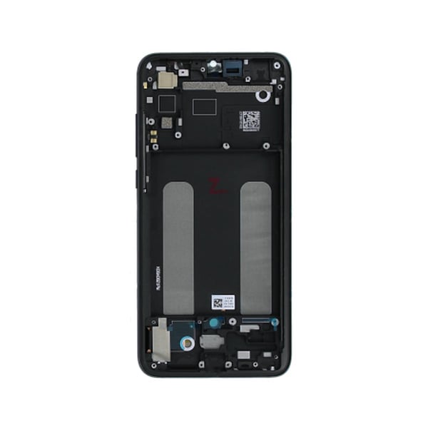 Xiaomi Mi 9 Lite (2019) Skärm/Display + Ram (Service Paket) - Tarnish Svart