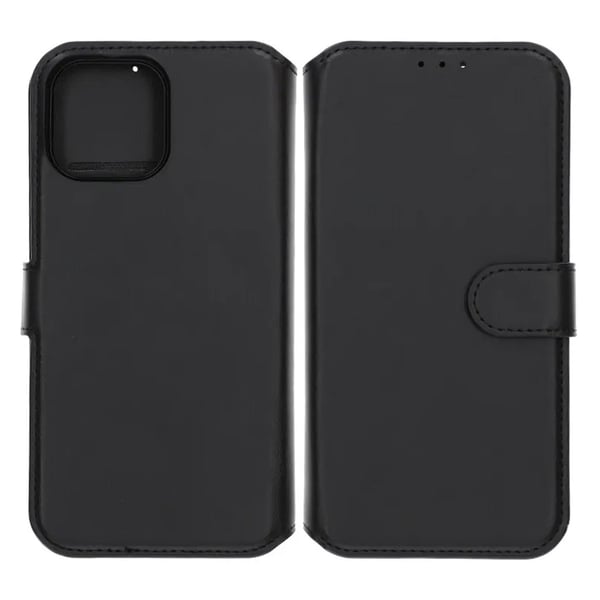 iPhone 13 Pro Max Plånboksfodral Magnet Rvelon - Svart