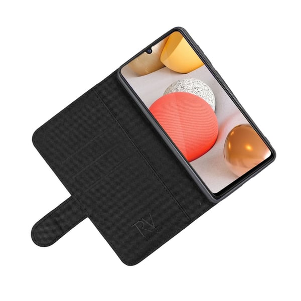Samsung A22 Plånboksfodral Magnet Rvelon - Svart