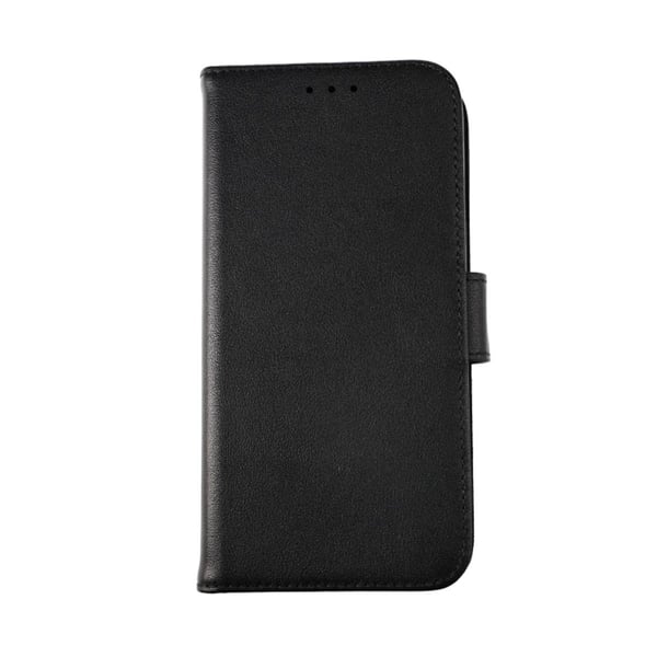 iPhone 12 Mini Plånboksfodral Läder Rvelon - Svart