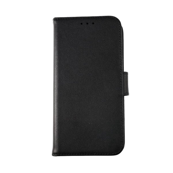 iPhone 12 Mini Plånboksfodral Läder Rvelon - Svart