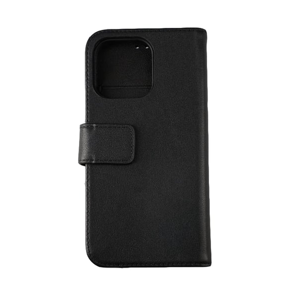 iPhone 12 Mini Plånboksfodral Läder Rvelon - Svart