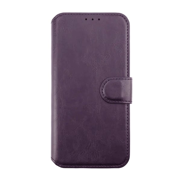 iPhone 11 Plånboksfodral Extra Kortfack Rvelon - Mörklila