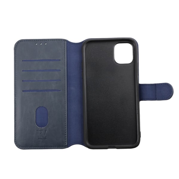 iPhone 11 Plånboksfodral Magnet Rvelon - Blå