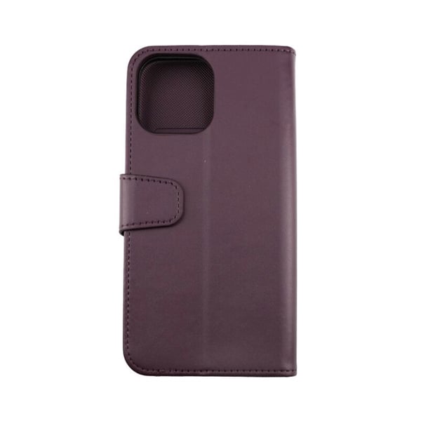 iPhone 13 Pro Plånboksfodral Extra Kortfack Rvelon - Mörklila