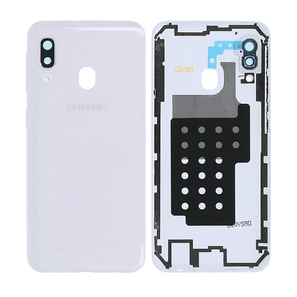 Samsung Galaxy A20e (SM-A202F) Baksida Original - Vit