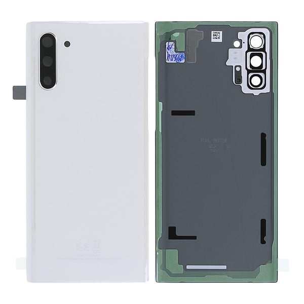 Samsung Galaxy Note 10 (SM-N970F) Baksida Original - Vit