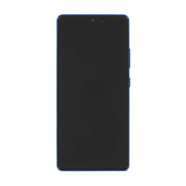 Samsung Galaxy S10 Lite (SM-G770F) Skärm med LCD Display Original - Blå