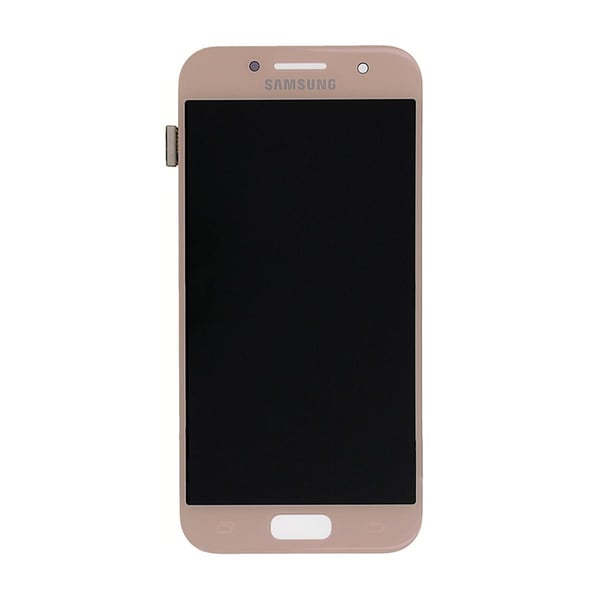 Samsung Galaxy A3 2017 (SM-A320F) LCD Skärm med Display Original - Rosa