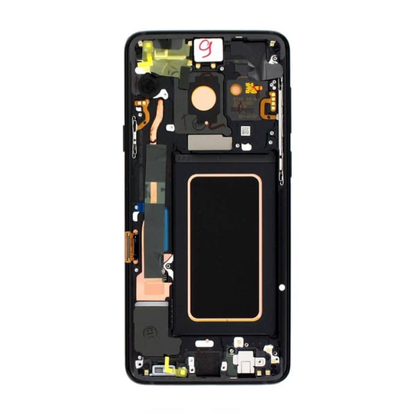 Samsung Galaxy S9 Plus (SM-G965F) Skärm/Display Original - Svart