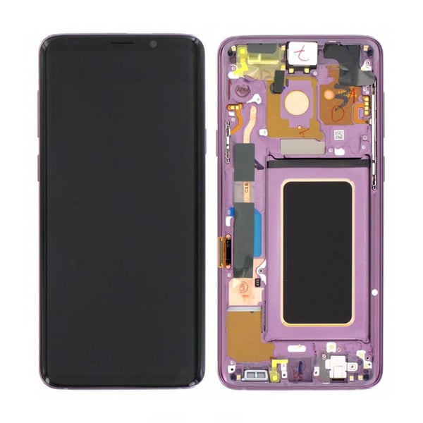 Samsung Galaxy S9 Plus (SM-G965F) Skärm med LCD Display Original - Lila
