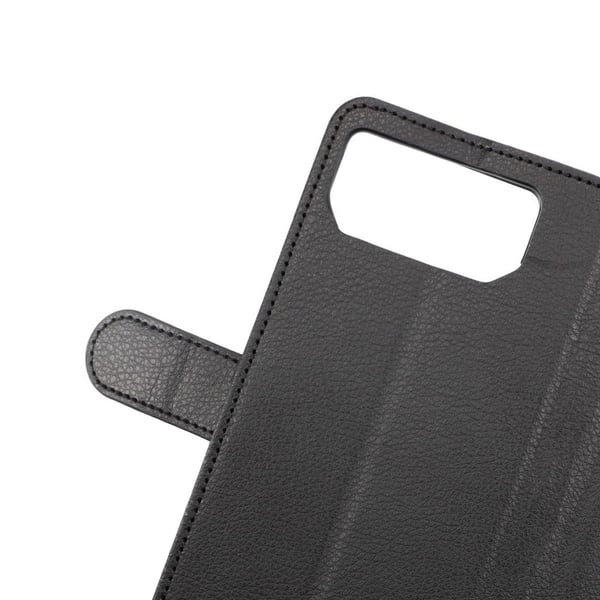 Asus ROG Phone 6 Plånboksfodral med Stativ - Svart