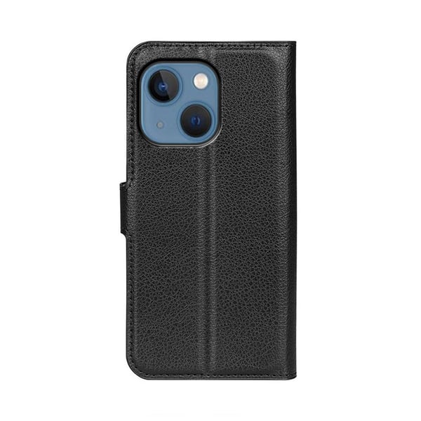 iPhone 14 Plus Plånboksfodral med Stativ - Svart