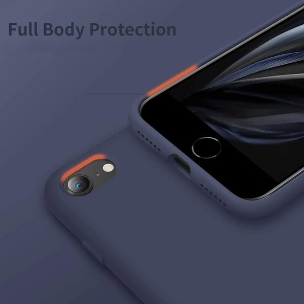 iPhone 7/8/SE2020 Silikonskal Rvelon - Blå