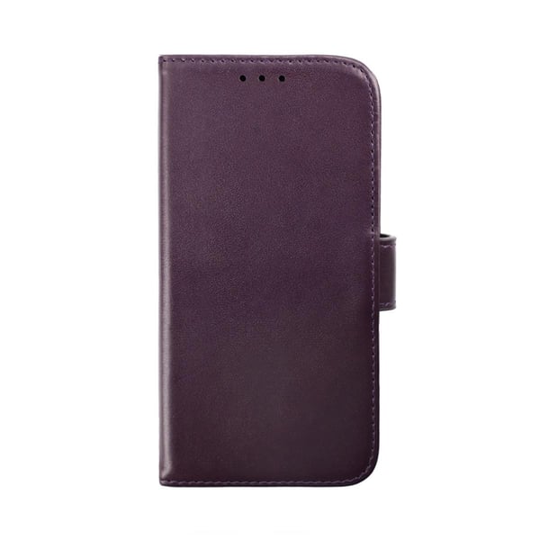 iPhone 14 Plus Plånboksfodral Läder Rvelon - Lila