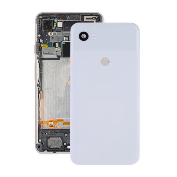 Google Pixel 3A Baksida/Komplett Ram OEM - Vit