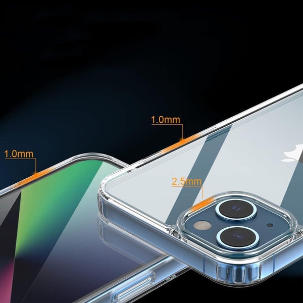 iPhone 14 Plus Stöttåligt Skal Rvelon - Transparent