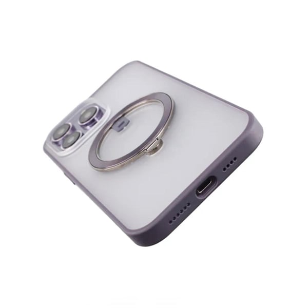 iPhone 14 Pro Skal med MagSafe Stativ Rvelon - Lila