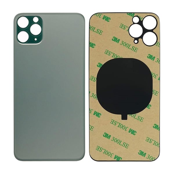 iPhone 11 Pro Baksida - Midnight Green med Stort Kamerahål