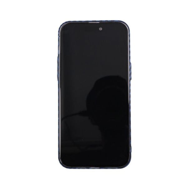 Kolfiber Skal iPhone 14 Pro Max - Blå & Grå