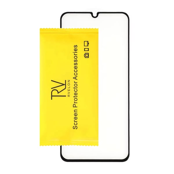 Samsung Galaxy A24 Skärmskydd 3D Härdat Glas - Svart (miljö)