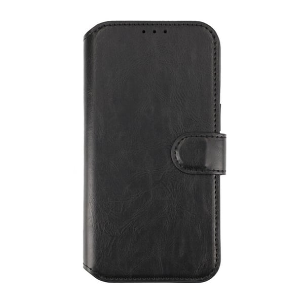 iPhone 15 Pro Max Plånboksfodral Extra Kortfack Rvelon - Svart
