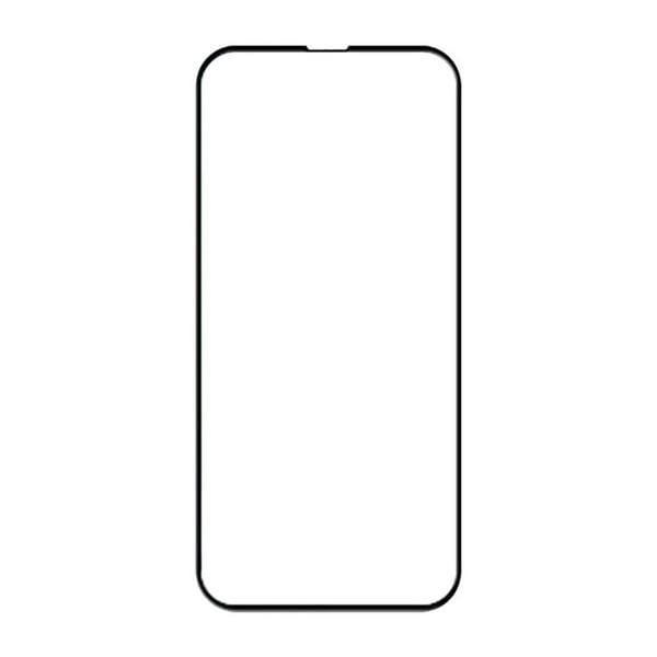 Skärmskydd iPhone 15 Pro - 3D Härdat Glas Svart (miljö)
