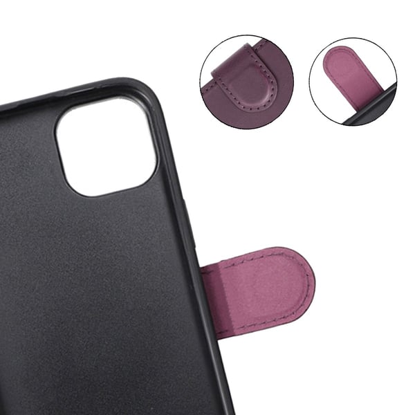 iPhone 15 Plånboksfodral Extra Kortfack Rvelon - Lila