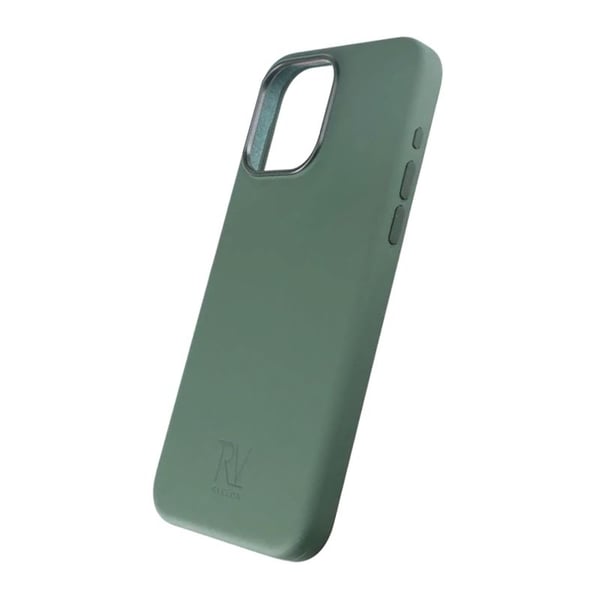 iPhone 15 Pro Mobilskal Silikon Rvelon - Grön