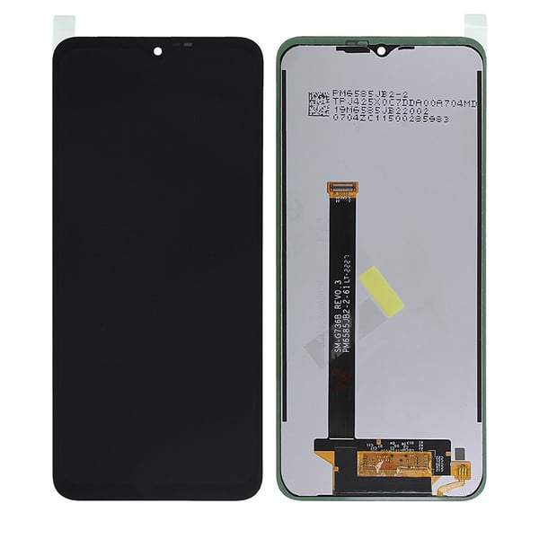 Samsung Galaxy Xcover 6 Pro 2022 (SM-G736) Skärm med LCD Display Original - Svart