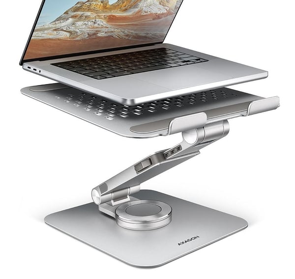 Infinity Datorer AXAGON, STND-LR stativ med 360° rotation för bärbara datorer och ...