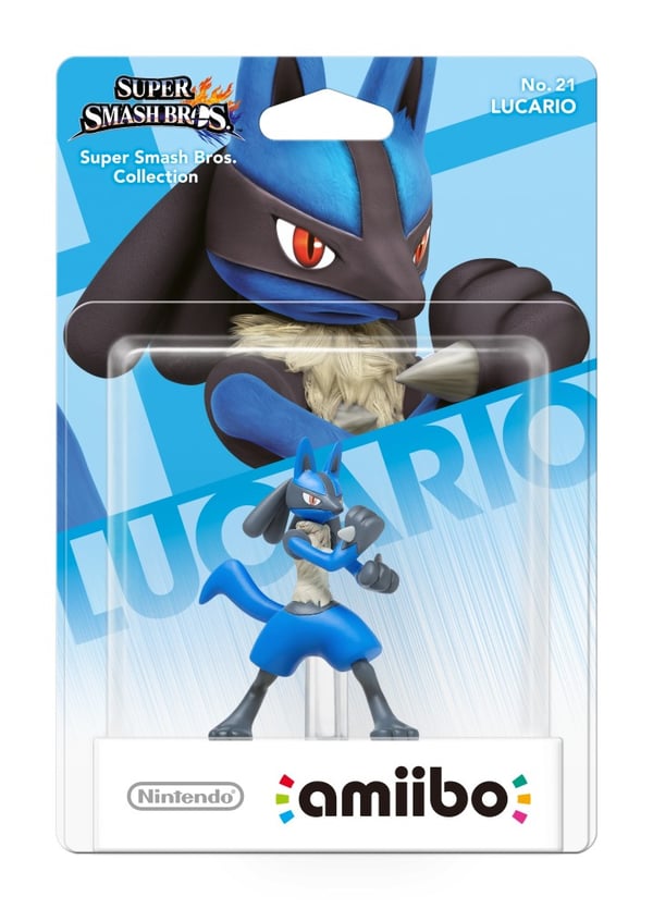 Amiibo No.21 Lucario (Smash Collection)