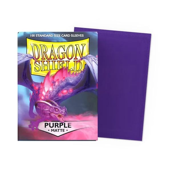 Dragon Shield Classic Sleeves: Purple - Matt (100)