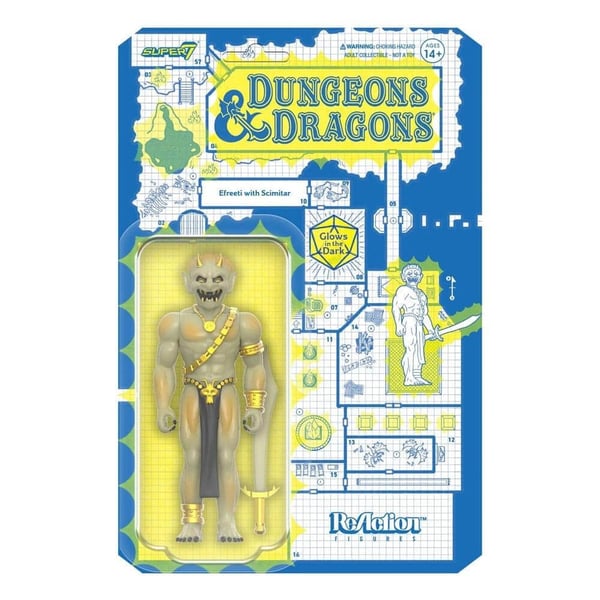 Dungeons & Dragons ReAction Action Figure Wave 04 Efreeti Glow in the Dark 10cm Dungeons & Dragons ReAction Action Figure Wave 04 Efreeti Glow in the Dark 10cm