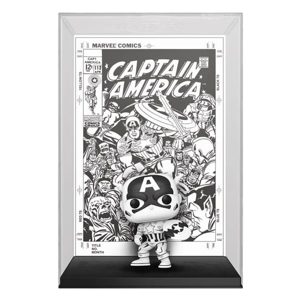 Marvel 85th Anniversary POP! Comic Cover Vinyl Figure Captain America 9cm