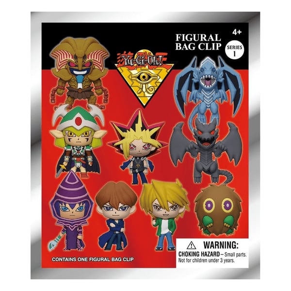 Yu-Gi-Oh! 3D PVC Bag Clips Series 1 (Mystery Pack)