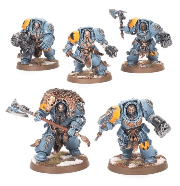 Space Wolves: Wolf Guard Terminators