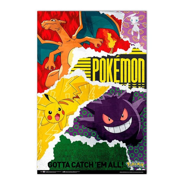 Pokemon Poster 2 - Gotta catch em all