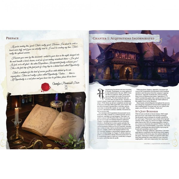 Dungeons and Dragons 5e: Acquisitions Incorporated