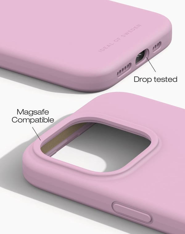 Silicone Case MagSafe iPhone 15 Pro Bubblegum Pink