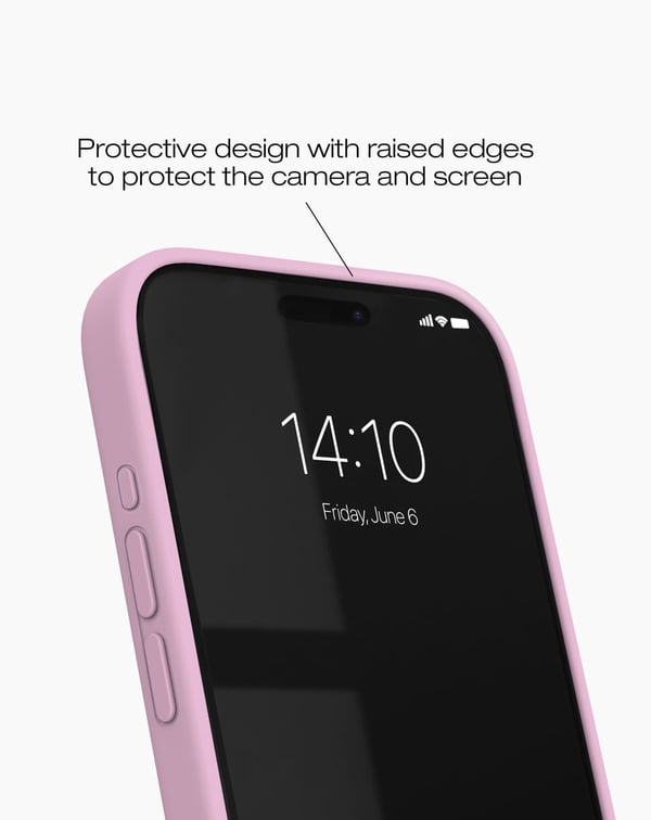Silicone Case MagSafe iPhone 15 Pro Bubblegum Pink