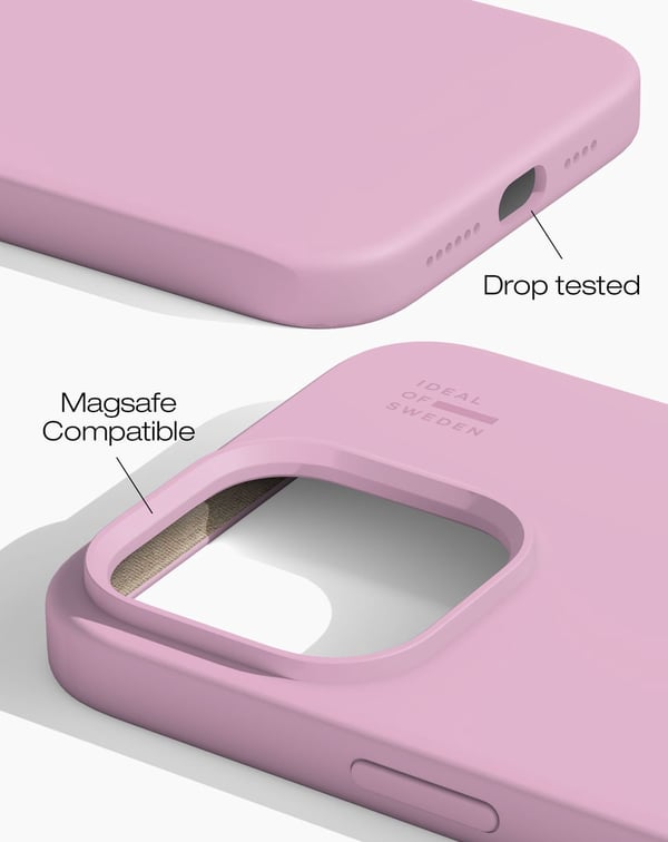 Silicone Case MagSafe iPhone 14 Pro Max Bubblegum Pink