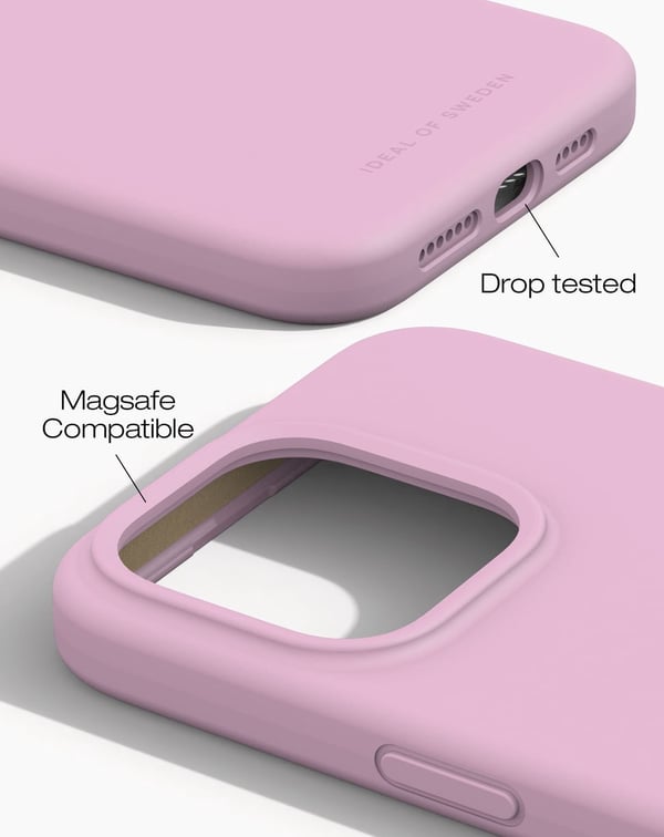 Silicone Case MagSafe iPhone 15 Pro Max Bubblegum Pink
